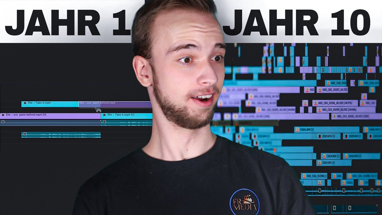 10 Jahre Videoschnitt in 10 Minuten