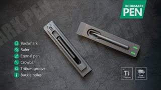 The Bookbond Pen Your Go To Titanium Multitool Revelation