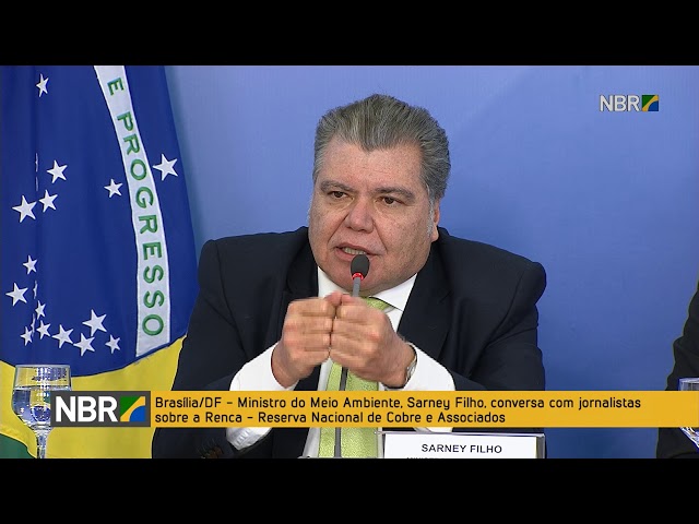 Ministro do Meio Ambiente conversa com jornalistas sobre novo decreto da Renca