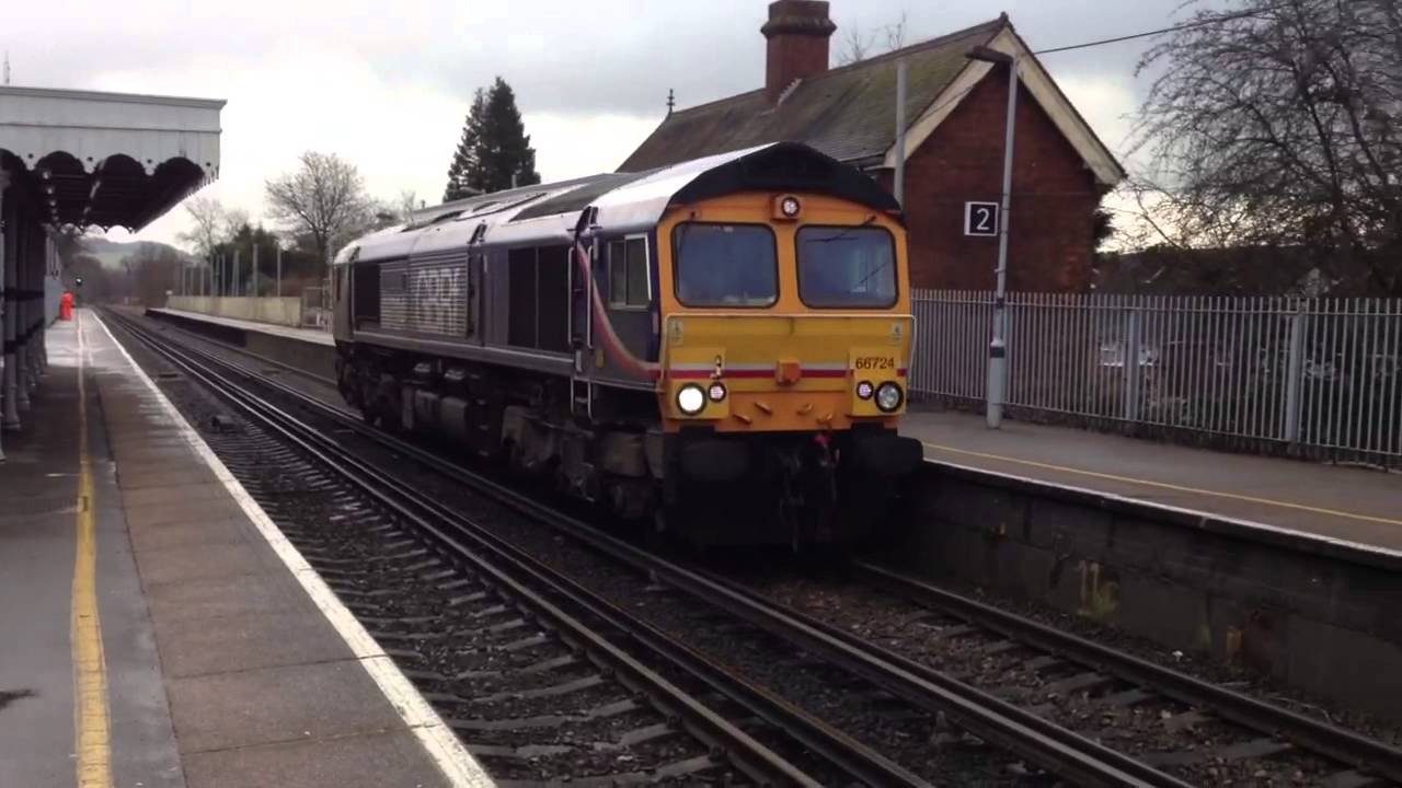 HD GBRfs 66724 Passes High Brooms Working 0Z66 18/3/13