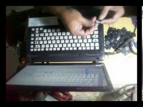 Laptop Keyboard Repair, Toshiba C640