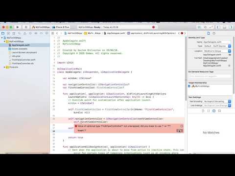 How to create iOS Project Using XIB in Swift