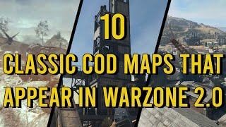 10 Classic COD Maps That Appear in Warzone 2.0