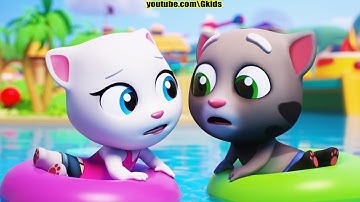 Talking Tom Pool Android Gameplay #13 - Talking Tom games for Kids - Part 13 (Level 107-115)