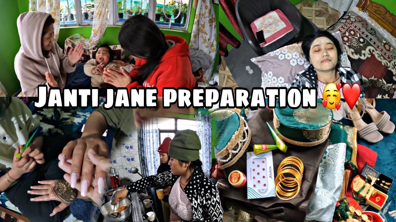 Janti Janu Ready🥰❤️||Bride Ko Nail Extension😍