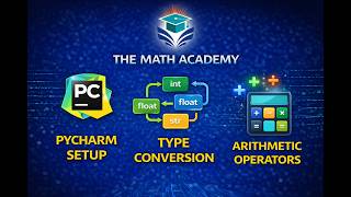 Python Pycharm Set up | Type Conversion | Arithmetic Operators #python  #informationtechnology