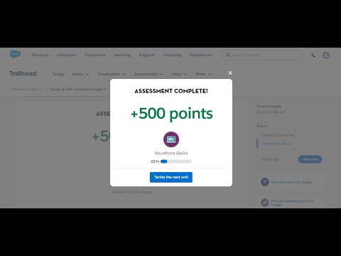 Create & Edit Visualforce Pages | Visualforce Basics - Salesforce Trailhead | Quiz Solution #2024