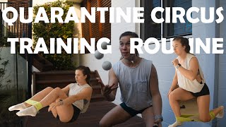 Circus Performer's Training routine at home