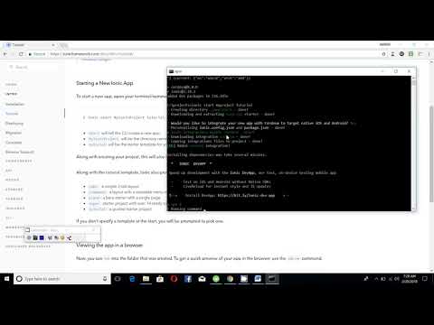 ionic start templates
