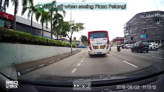 Driving from Singapore to KSL City Mall - 02Aug2018 screenshot 3