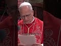 #papaleonexiv ai piedi della Vergine di Montserrat: l’odio lasci il posto alla speranza #shorts