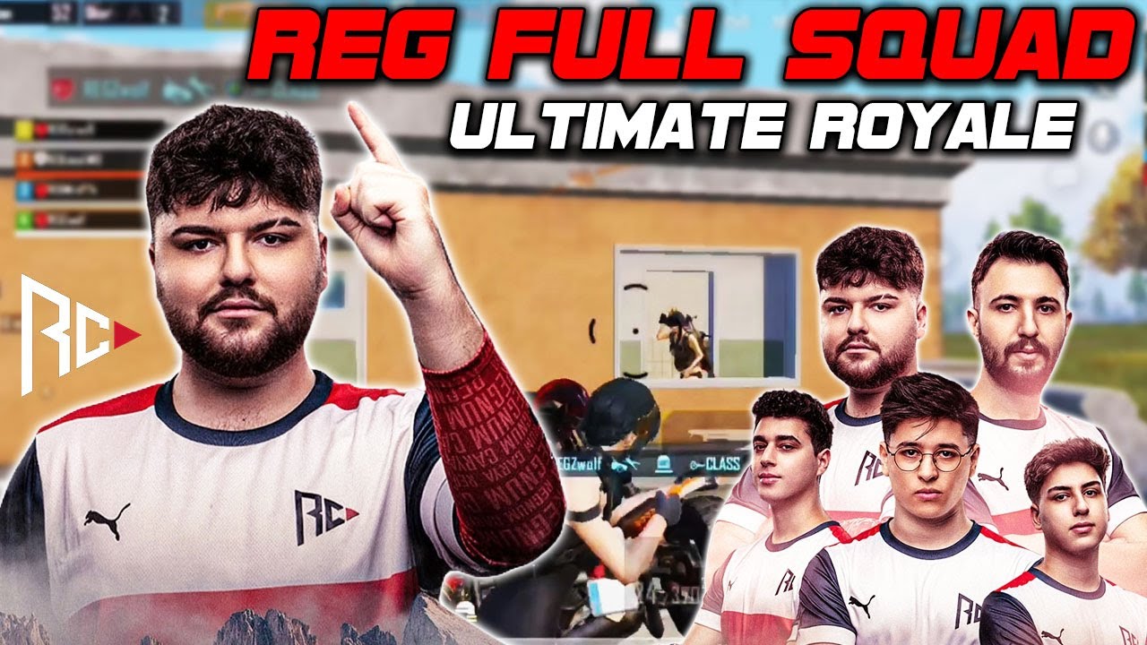 PUBG Mobile Turkey : Sylas with REG Full Squad Ultimate Royale Highlight Ep.434