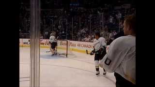 Winnipeg Jets vs Anaheim Ducks Teemu Selanne Warm Up Last Game in Winnipeg