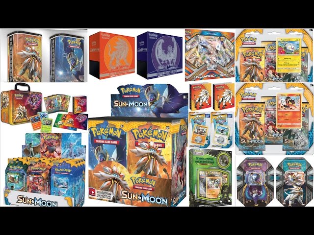 pokemon sun and moon booster pack release date Pokemon TCG: Sun & Moon main image 0