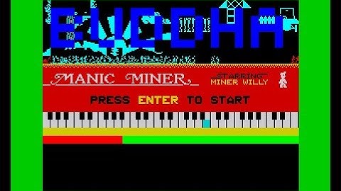 Manic Miner 6 - The Buddha Of Suburbia Review for the Sinclair ZX Spectrum by John Gage