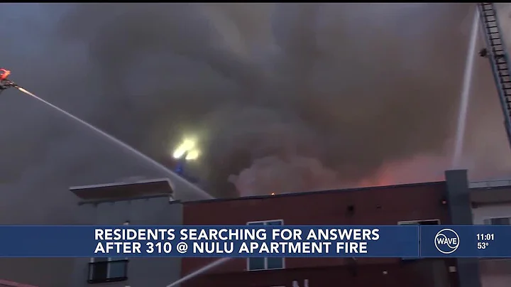 Resident treated for smoke inhalation after 310 @ NuLu apartment fire recounts escaping the build...