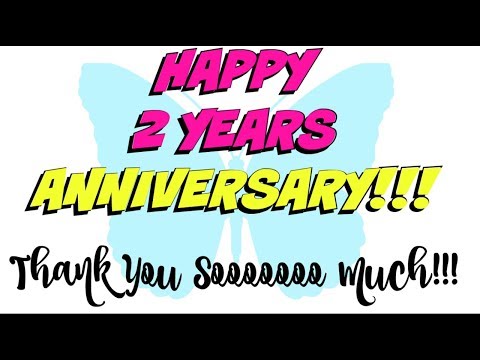 Lets Talk Cartoons is 2 YEARS OLD! - A Thank You Message!