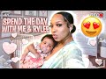 SPEND THE DAY WITH ME AND MY NEWBORN !!