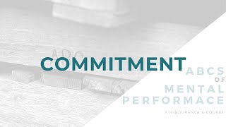 15 - INTRODUCING COMMITMENT