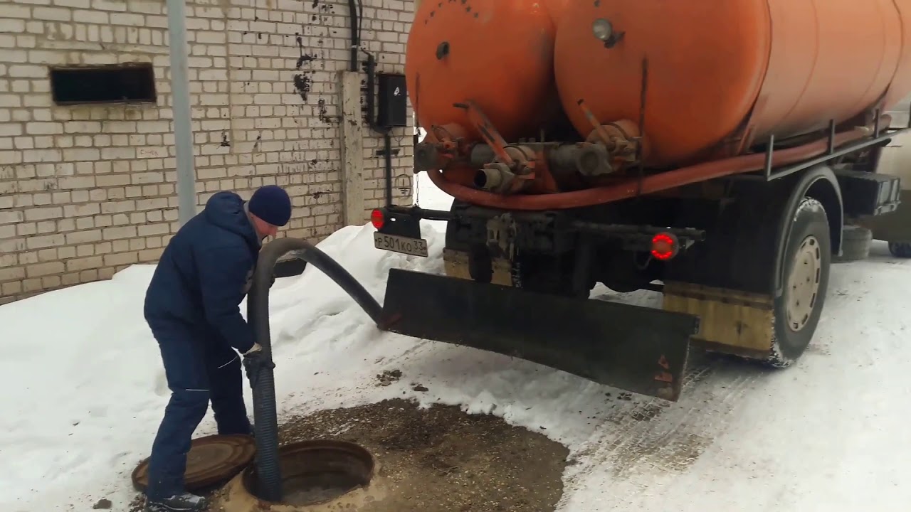 Высота машины ассенизатора