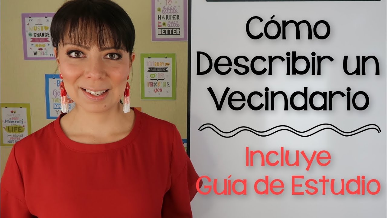 PRONUNCIACIÓN EN INGLÉS Y VOCABULARIO CÓMO DESCRIBIR UN VECINDARIO