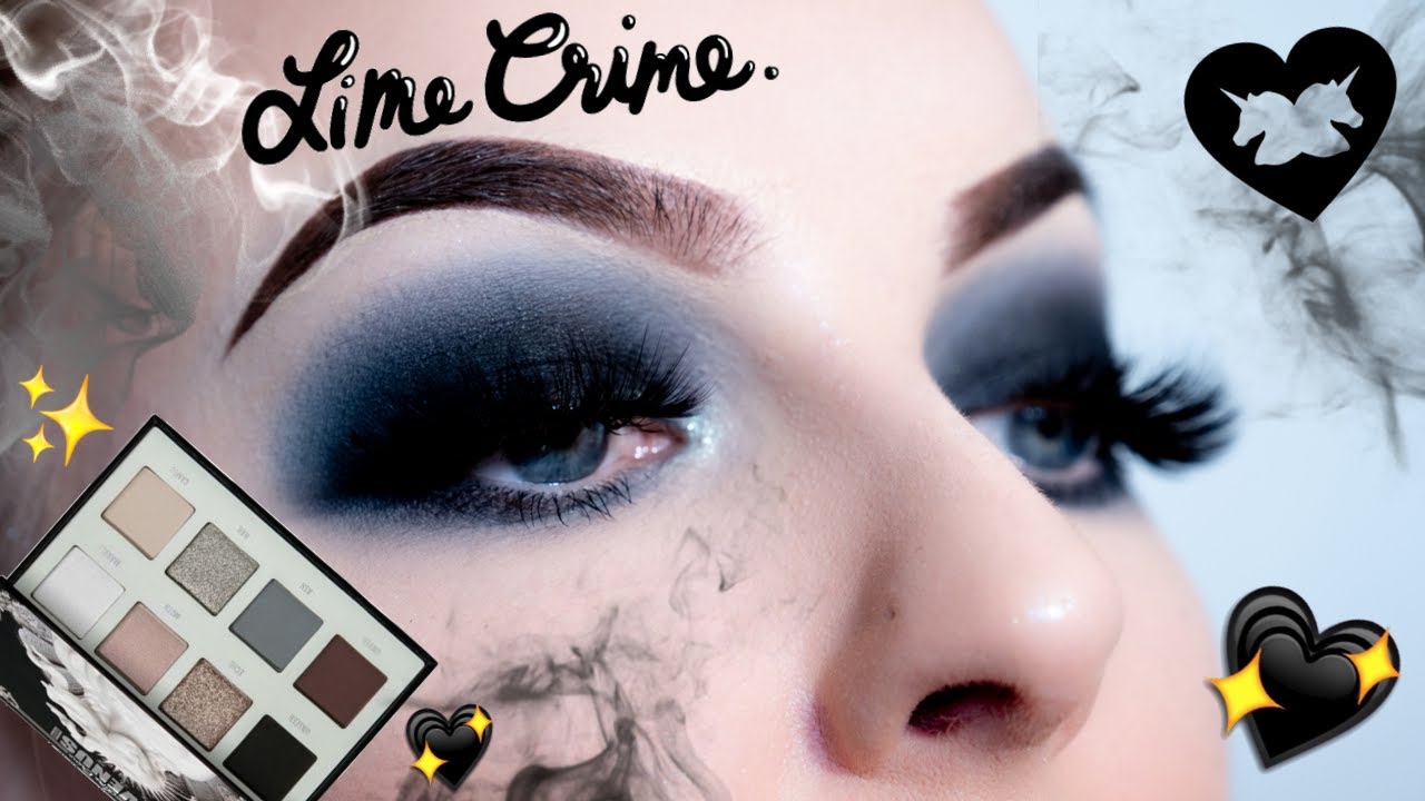 Lime Crime Venus Immortalis Tutorial - Black Smokey Eye