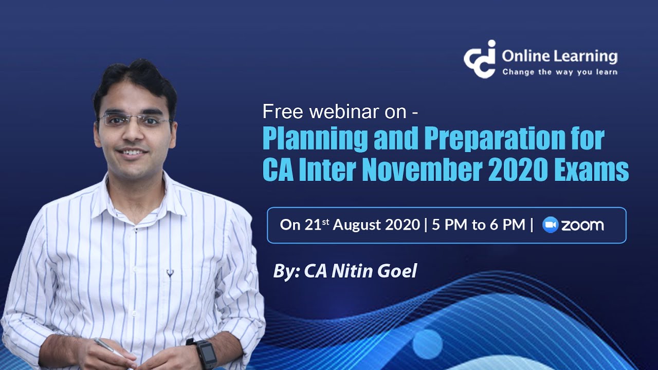 Planning and Preparation for Both Group of CA Inter By CAclubindia