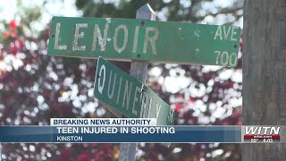 Kinston police investigating shooting of teenager