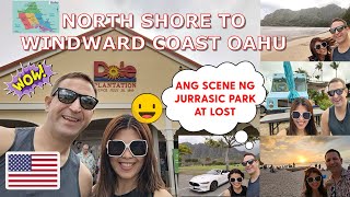 OAHU HAWAII VLOG:NORTH SHORE & WINDWARD LOOP DRIVING TOUR2023+GOLDEN HOUR AT WAIKIKI BEACH@indaynamo