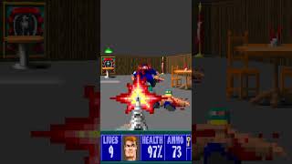 ⬇️ Ranking ⬆️ 🐺Wolfenstein 3D🐺 Maps E1M7 Warsawed Wood #shorts