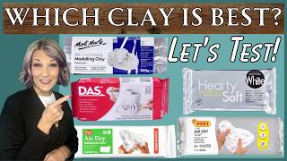 Rustic Fall DIY Decor/Air Dry Clay Comparison