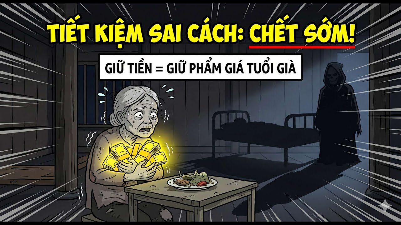 99% Người Già Mắc Phải: Càng Tiết Kiệm, Càng Chết Sớm – Sự Thật Ngã Ngửa