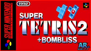 Super Tetris 2 + Bombliss (1992) – SNES Longplay No Commentary | SNES Archive #0059