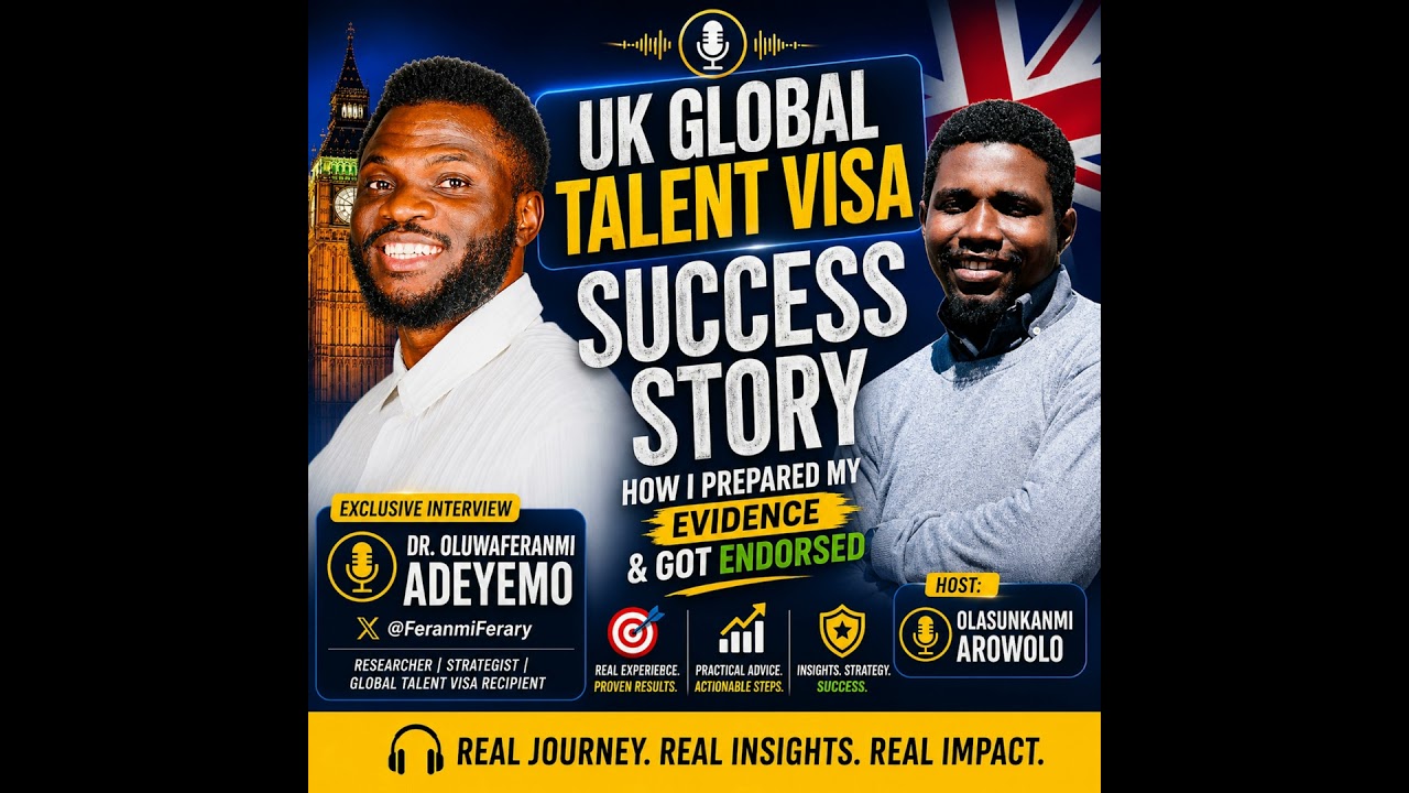 How I Got the UK Global Talent Visa (60 Days to Leave or Stay)