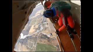 Dan Waldie - First Static Line Skydive
