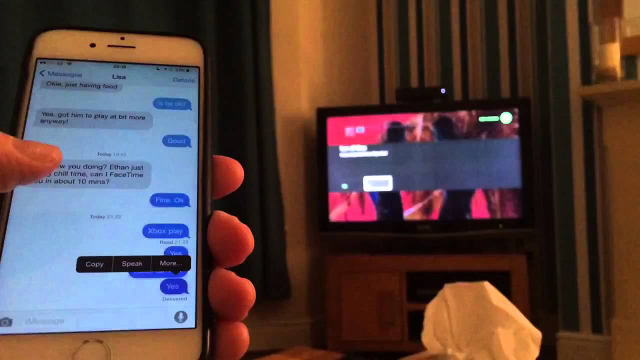 XBox Voice Recognition (from iPhone Text to Speech) YouTube