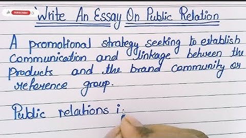 Write an Essay on Public Relation/Public Relations: Meaning, Objectives, Types And Functions Of PR