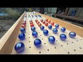 マーブルラン132 marble run レインボー玉 鮮やかな玉 オリジナルムービー編