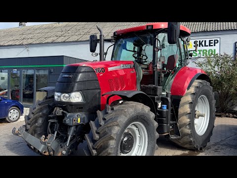 Case PUMA 160 CVX 160/190 HP MULTICONTROLLER, front suspension and cab suspension, ISOBUS, CB rad...