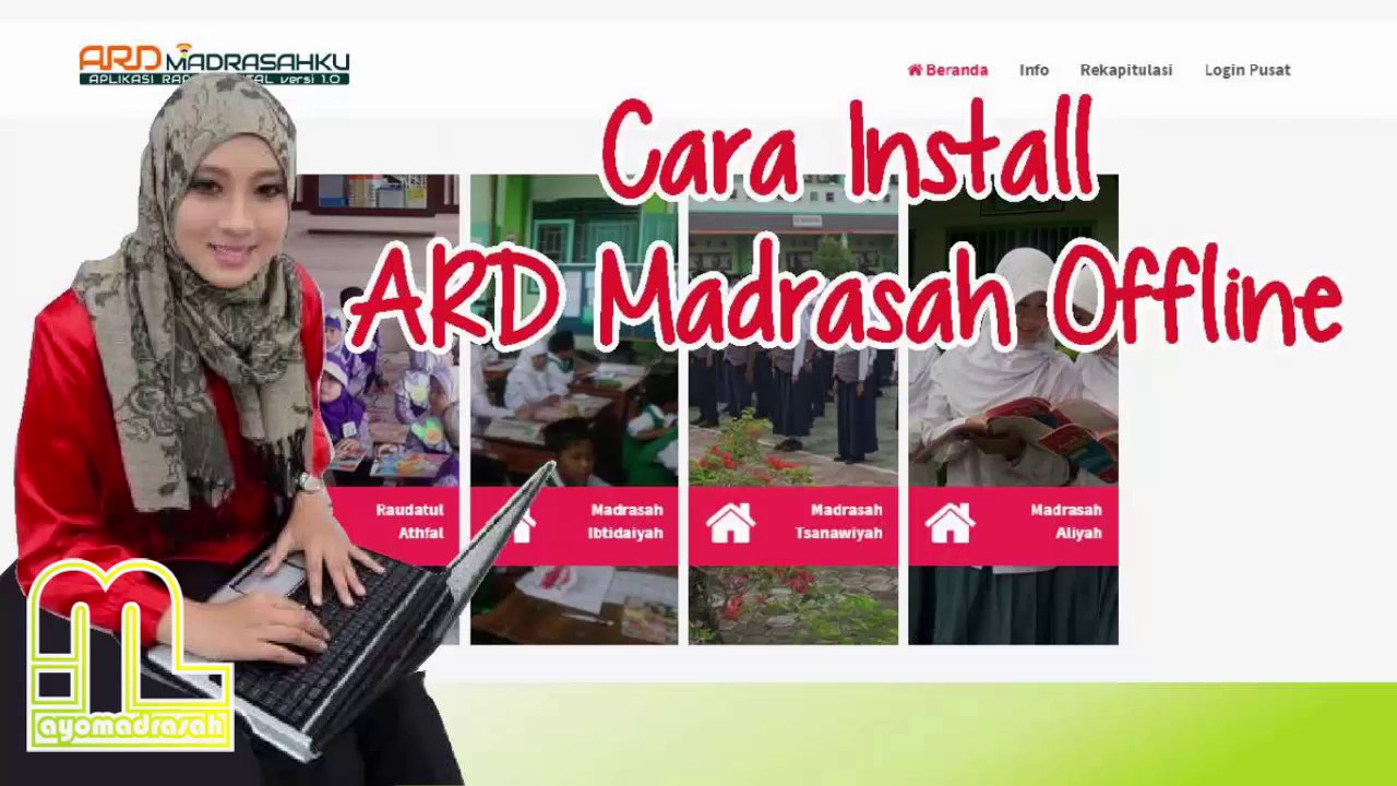 Cara Install ARD Madrasah Offline 