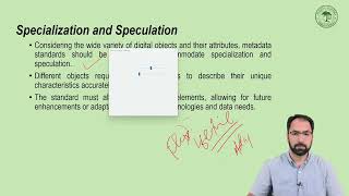 Lecture 40: Metadata creation and Management Tools