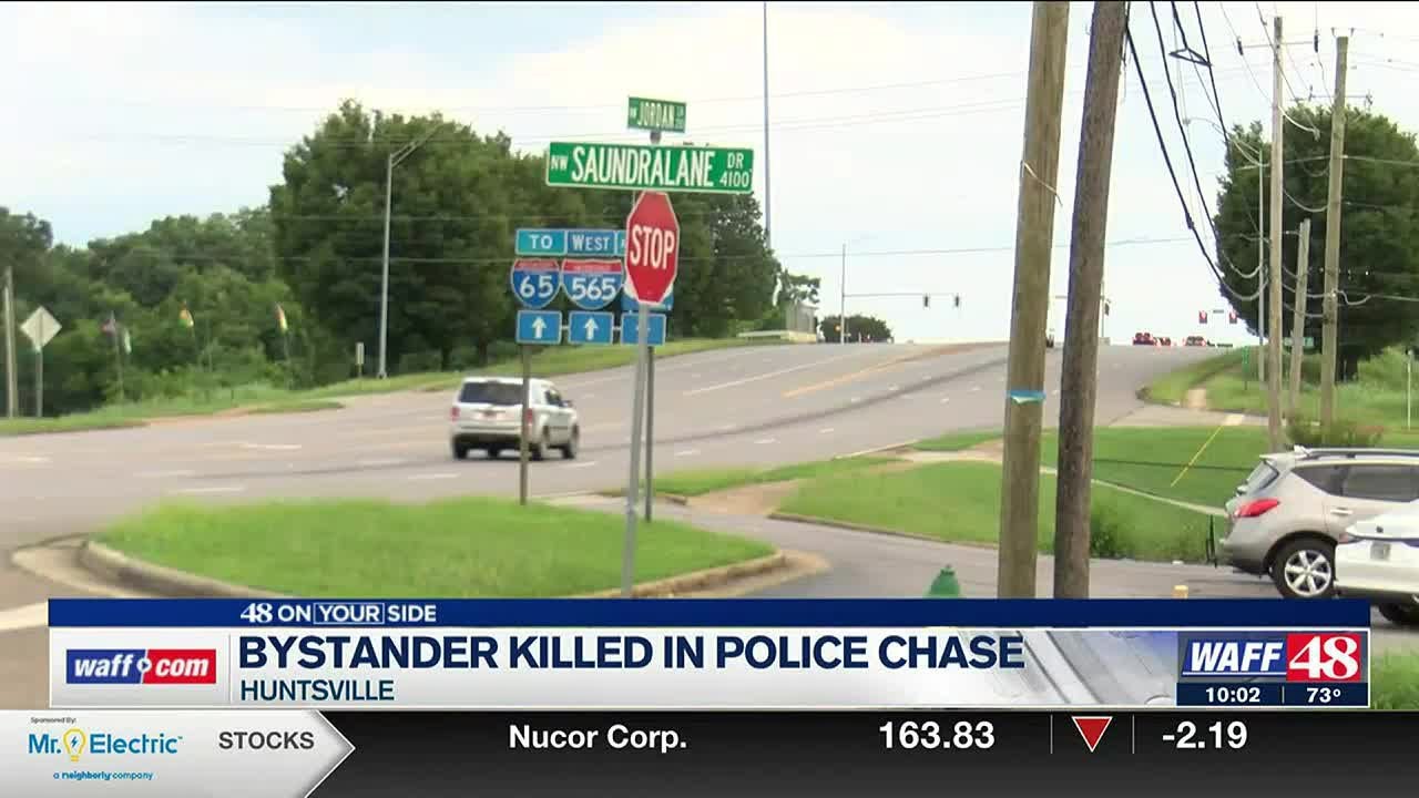 One dead after police pursuit in Huntsville - YouTube