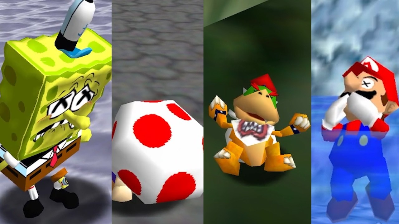 All best Characters Game Over Animations