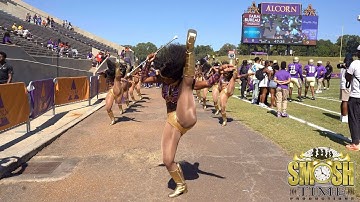 Alcorn State University S.O.D + Golden Girls (Baton Routine) | Marching In Homecoming 2025