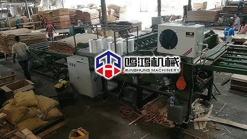 Automatic core composer plywood veneer jointing machine