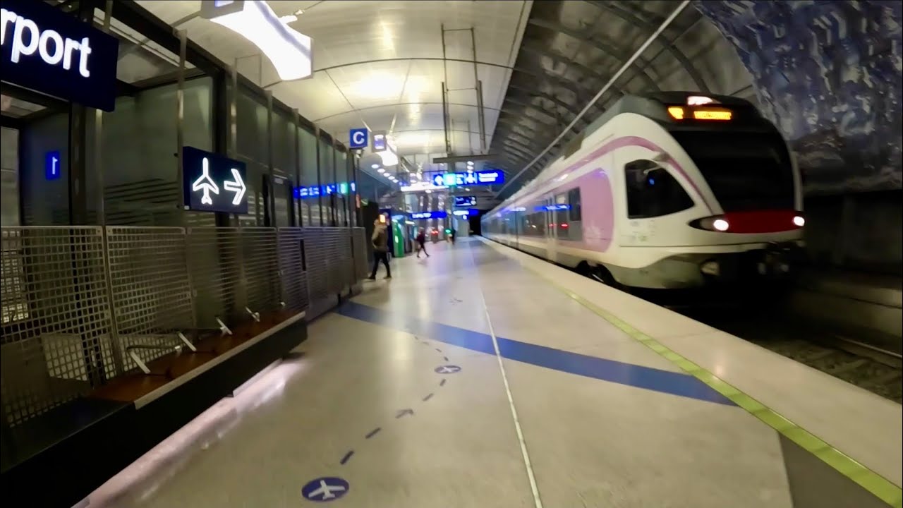 Tar tåget från Helsinki Airport till Aviapolis