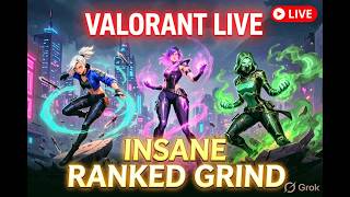 Solo Queue to Plat First. Then to Radiant — Valorant Live Ranked Grind - Mumbai Server