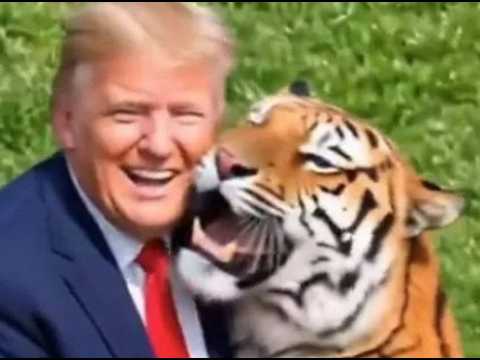 "These are not the actions of a sane man!" LBC hosts slam Trump's shocking AI tiger post 🐅