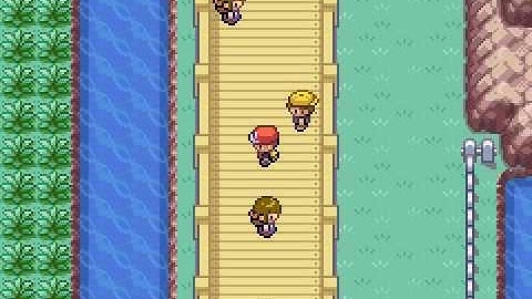 Pokemon Fire Red Part 8 - Nugget Bridge