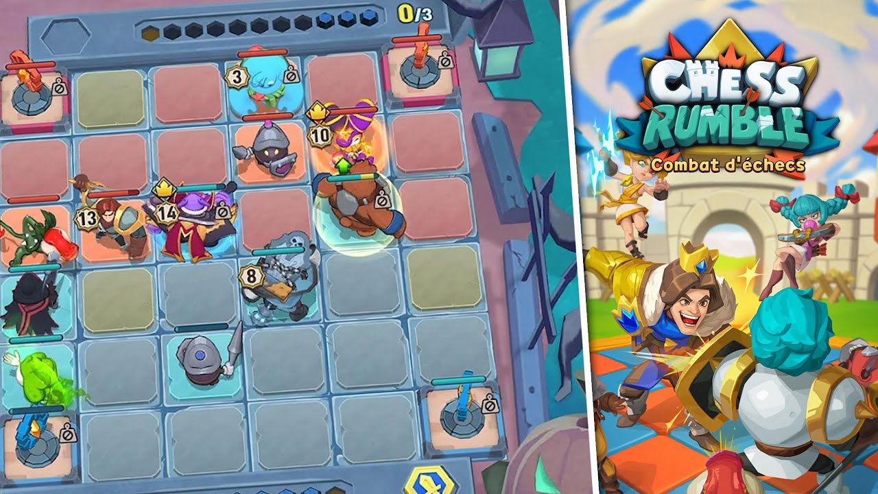 CHESS RUMBLE - A NEW CARD GAME THAT YOU MUST TRY!! | Game Review - YouTube